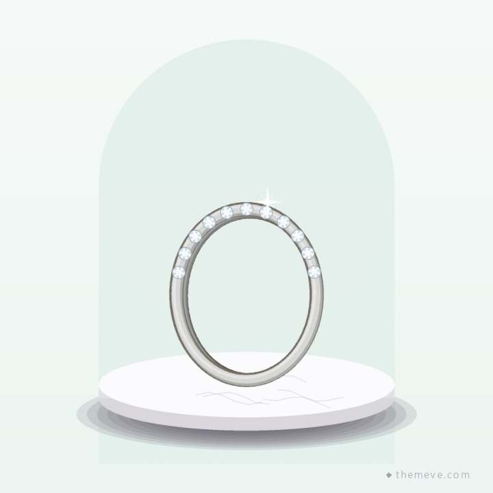 Kaya 18K Diamond Band
