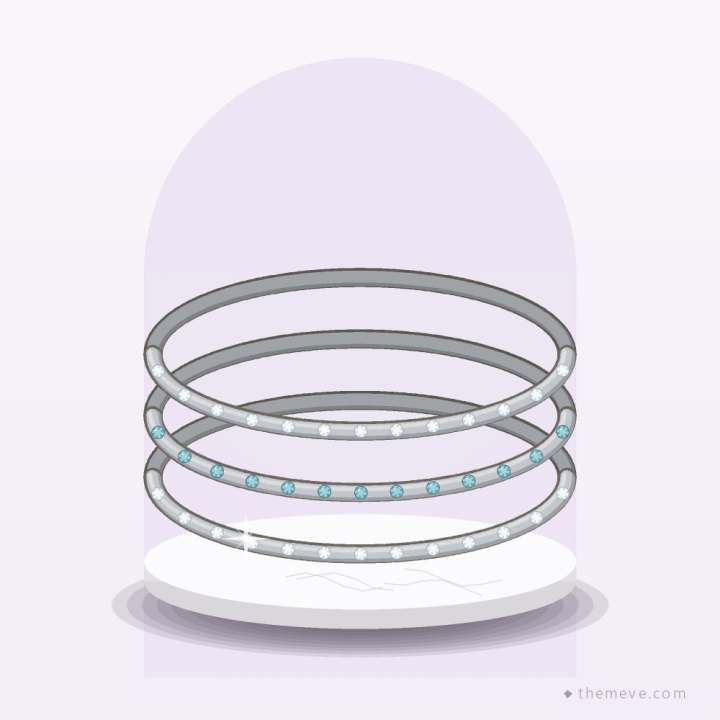Slim Bangles — Set of 3